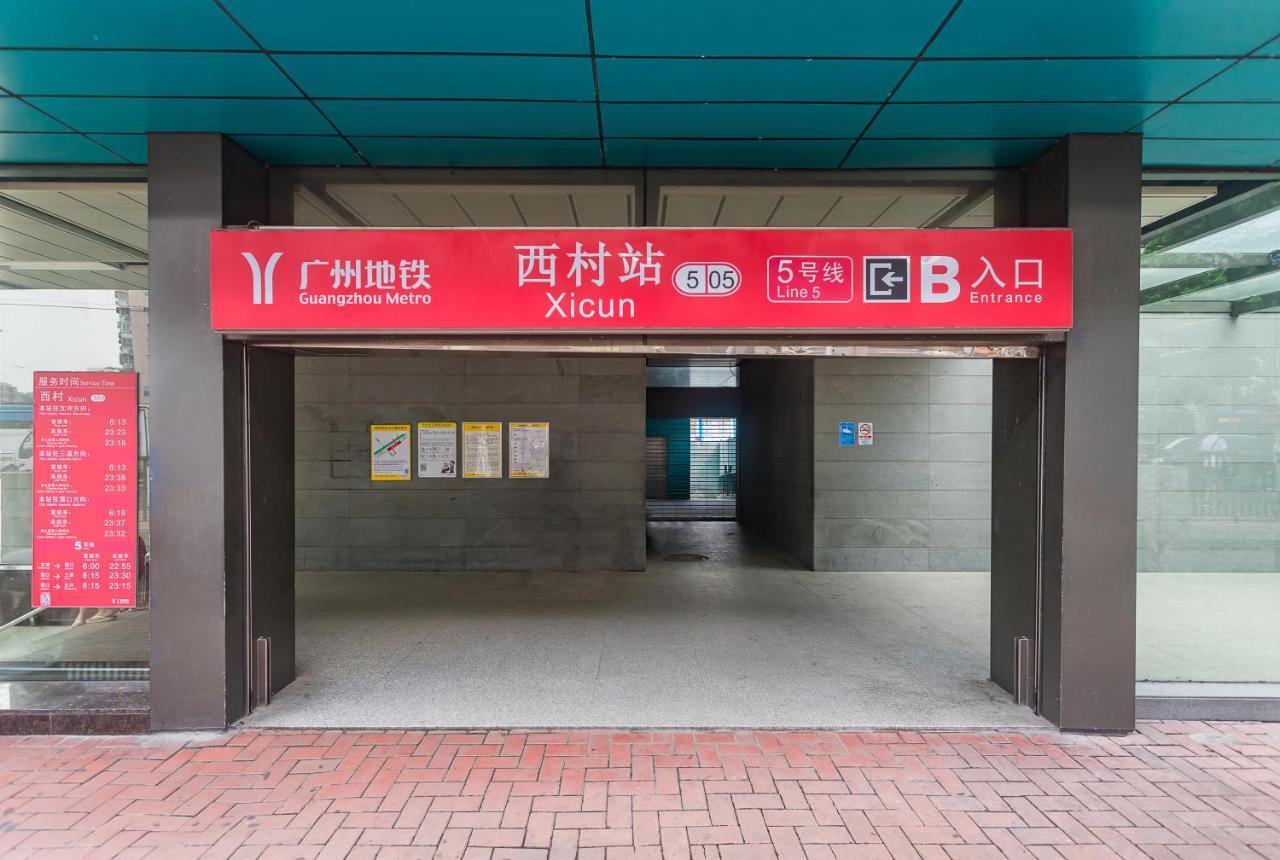 Super 8 Hotel Select Guangzhou Railway Station Xicun Subway Station Eksteriør bilde